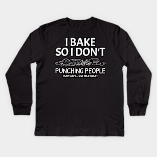 baking Kids Long Sleeve T-Shirt